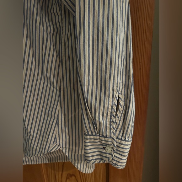 Uniqlo x Ines De La Fressange Striped Button Down Shirt Size XL - Picture 8 of 15
